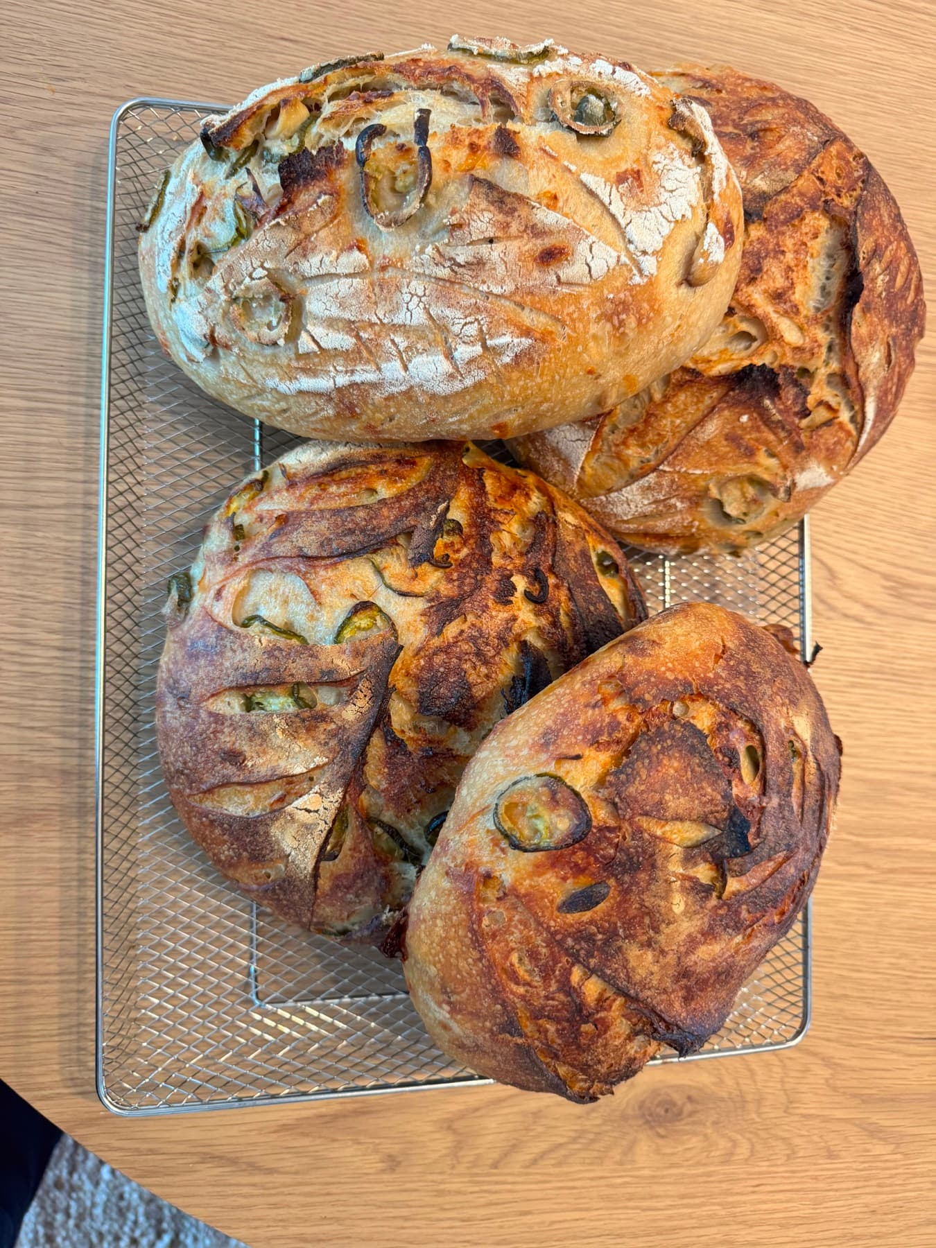 Spicy Cheddar, Jalapeño & Roasted Garlic Sourdough, photo 5