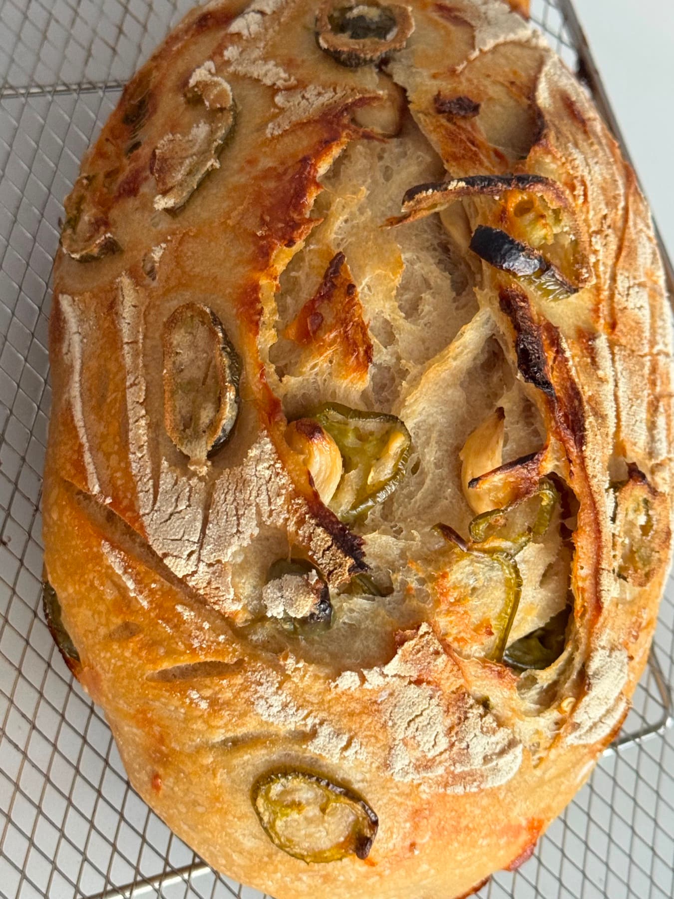 Spicy Cheddar, Jalapeño & Roasted Garlic Sourdough, photo 2